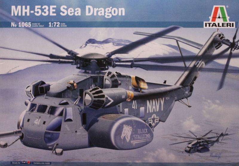 Italeri 1/72 1065 美國海軍 MH-53E 海龍重型直升機