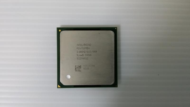 升級良品Intel Pentium 4 2.6GHz╱SL6WS╱512KB╱800MHz╱支援 HT 47CPU處理器