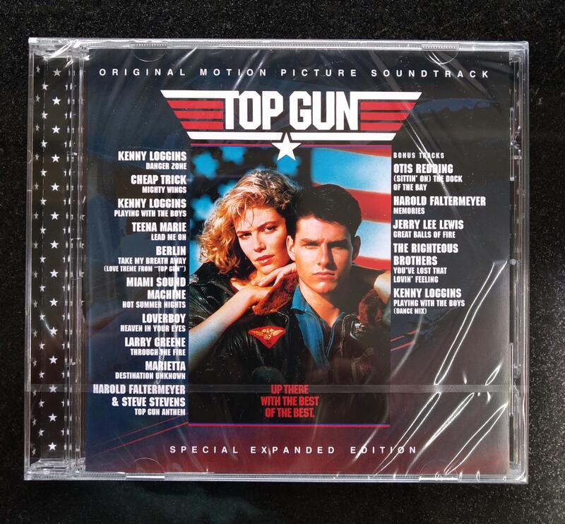 捍衛戰士 電影原聲帶CD (1999加量版) TOP GUN 進口版 正版全新