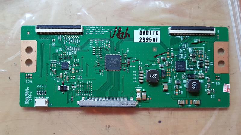 電視邏輯板，型號6870C-0401C原裝拆機，良品出售
