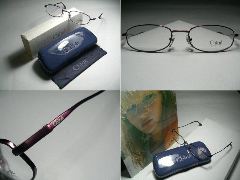 信義計劃 眼鏡 Chloe 蔻依 彈簧 義大利製 金屬 可配 高度數 小框 optical frames glasses