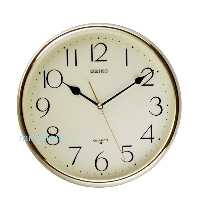 明時計商行【SEIKO】日本 精工 SEIKO 時尚 時鐘  掛鐘 QXA001G / QXA001 一秒一跳款