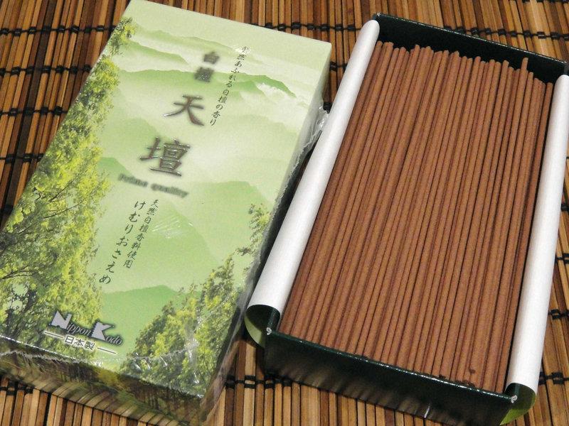 【啟秀齋】日本香堂 Nippon Kodo 天壇系列 白檀少煙線香