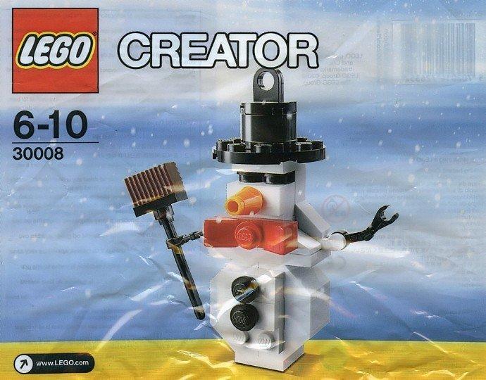 LEGO30008 雪人
