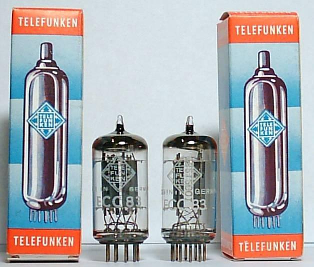 真空管Telefunken ECC83 = 12AX7, 原盒, 1960s* 一標1支* | 露天市集