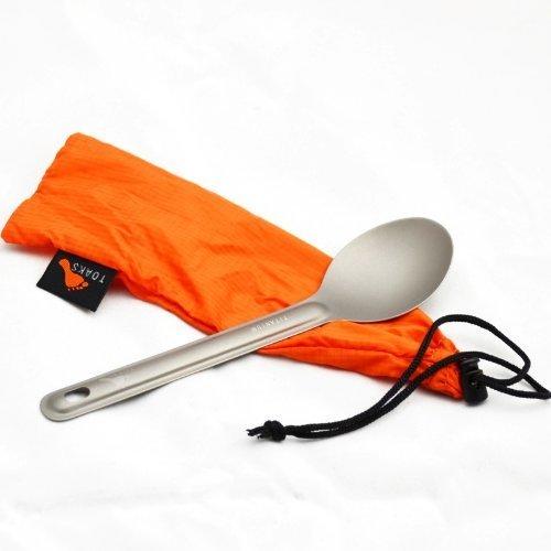 【山道具屋】TOAKS Titanium Ultralight Spoon 超輕純鈦霧面湯匙(SLV-05)