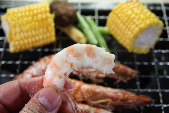 【中秋烤肉組合】來點新鮮的~烤斑節蝦(明蝦)10尾/約420g~頂級海鮮食材~絕對挑動您的味蕾~
