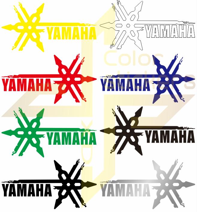 【彩貼XD】YAMAHA.S-MAX.勁戰四代.側條專用.音叉.LOGO.貼紙.潑墨.卡點西德.機車貼紙.155