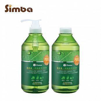 停-小獅王綠活系奶瓶蔬果洗潔液800ML+補充瓶(S2242) *小倩小舖*