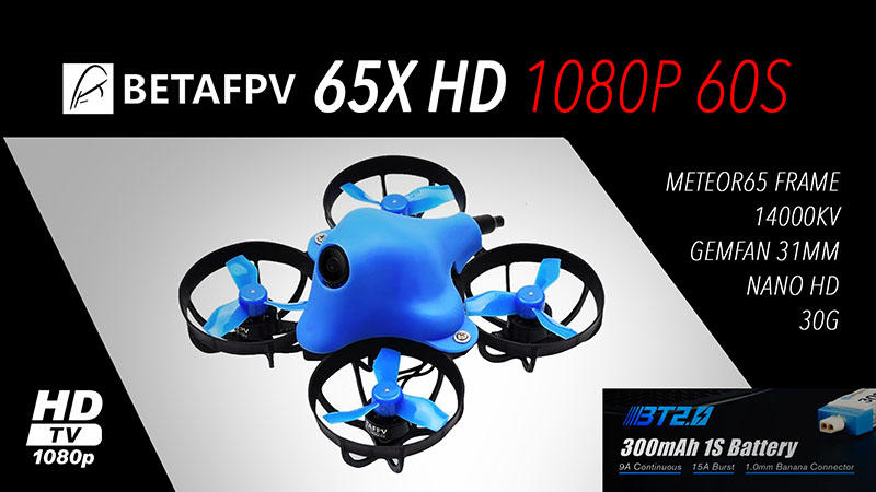 BETA FPV 65X HD小型高清無刷穿越機四軸飛行器BT2.0 FRsky接收版$5100