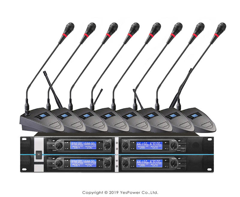 ＊來電享最低價＊RALLY RTC-U6008 會議型 UHF 無線麥克風/無線會議系統/UHF自動頻道/200頻道悅適
