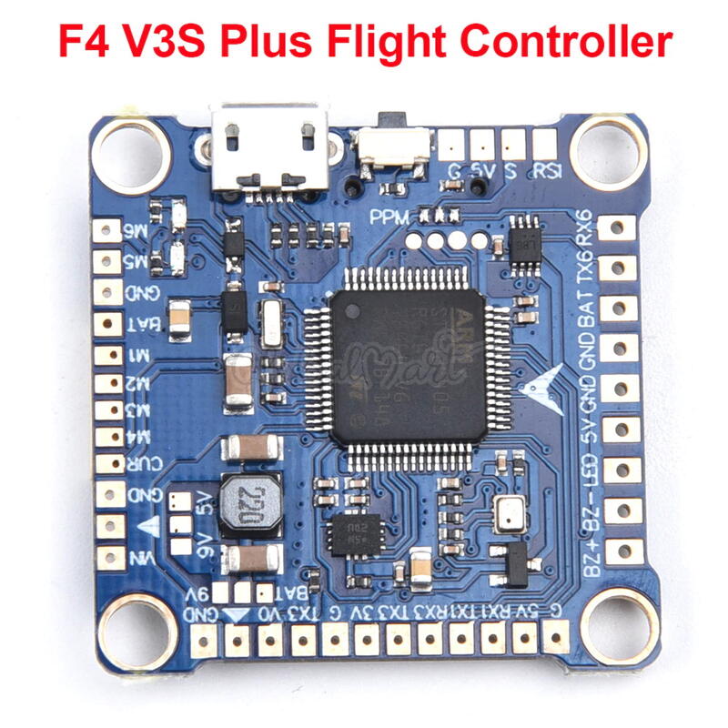 [菜鳥飛行DIY]新款F4 V3S PLUS飛控帶OSD 穿越機競技飛控 版 F405 氣壓計