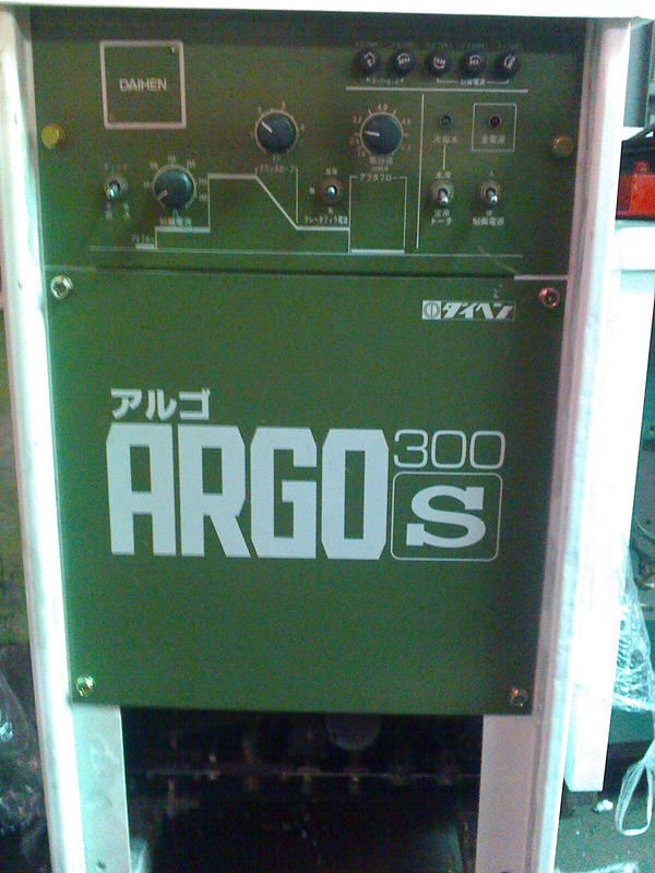 {焊翔科技} 日本中古外匯機買賣出租 ARGO-300S 氬焊機 氬焊槍組 鎢棒 磁杯