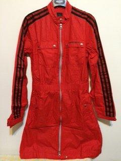 Adidas Originals 紅色洋裝運動外套