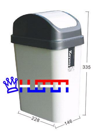 HuGaGa 收納館™『KEYWAY CV306天使垃圾桶』聯府 垃圾筒 資源回收 雜物筒 車用 6L