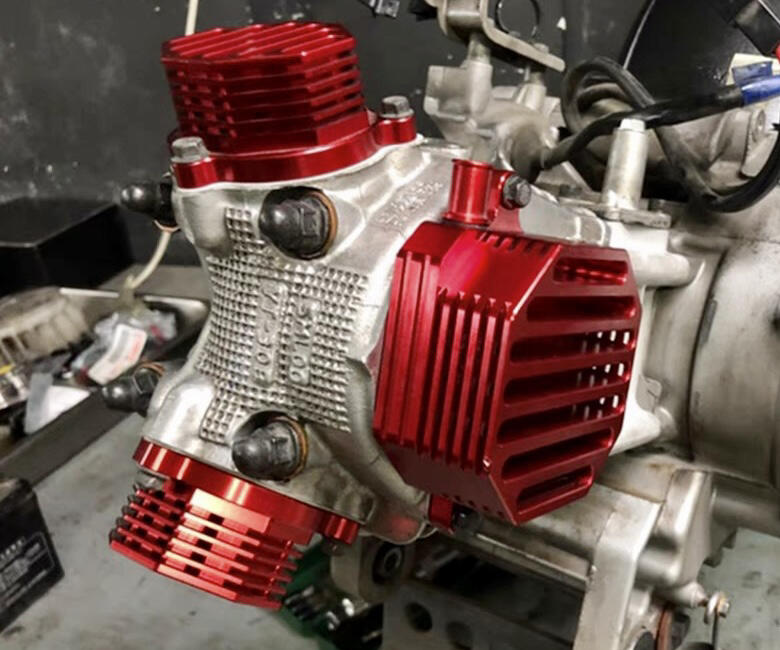 三件組 3D 六角 汽缸蓋 鳥仔蓋 氣門散熱蓋 呼吸蓋 汽缸 缸頭散熱蓋 新勁戰 勁戰 BWS GTR AERO