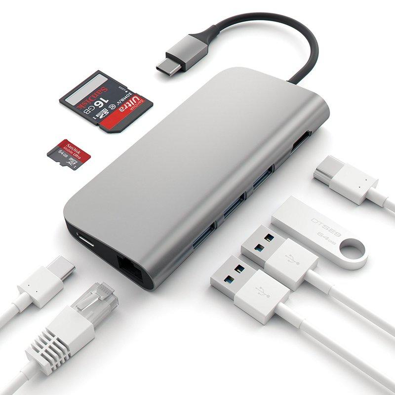 【竭力萊姆】預購 一年保 Satechi 集線器 Type-C USB 3.0 Hub 支援4K HDMI 灰 金 銀