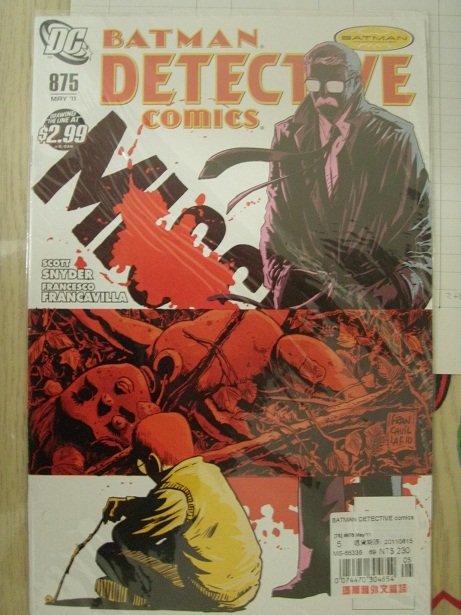BATMAN DETECTIVE COMICS#875  美國原版漫畫