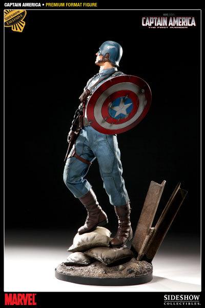 {售完, 勿下標} Sideshow 美國隊長限定版雕像 ( Captain America Exclusive)