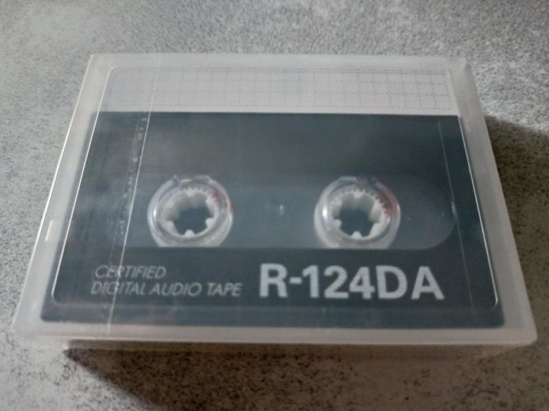 MAXELL DAT R-124DA高音質數位錄音帶(124分鐘)