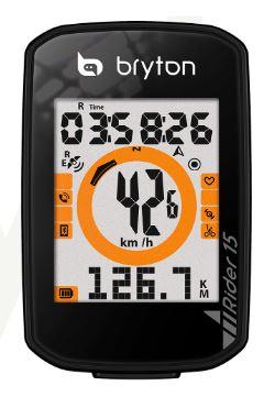 【小謙單車】全新BRYTON 15C 【單機+踏頻器】GPS 自行車碼表