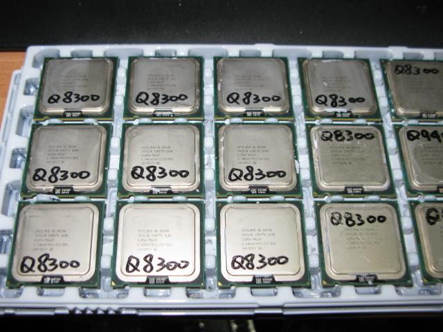 Intel 四核心 CPU Q6600 Q8200 Q8300 Q8400 Q9300 Q9400