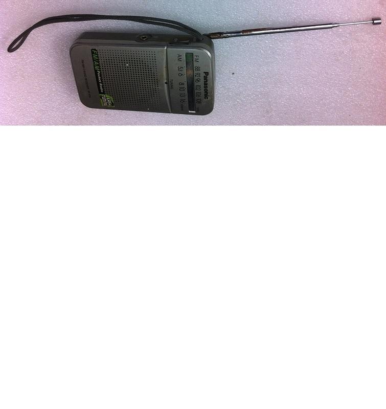 二手Panasonic 國際牌 RF-P50 口袋型 收音機(初步測可以收FM)