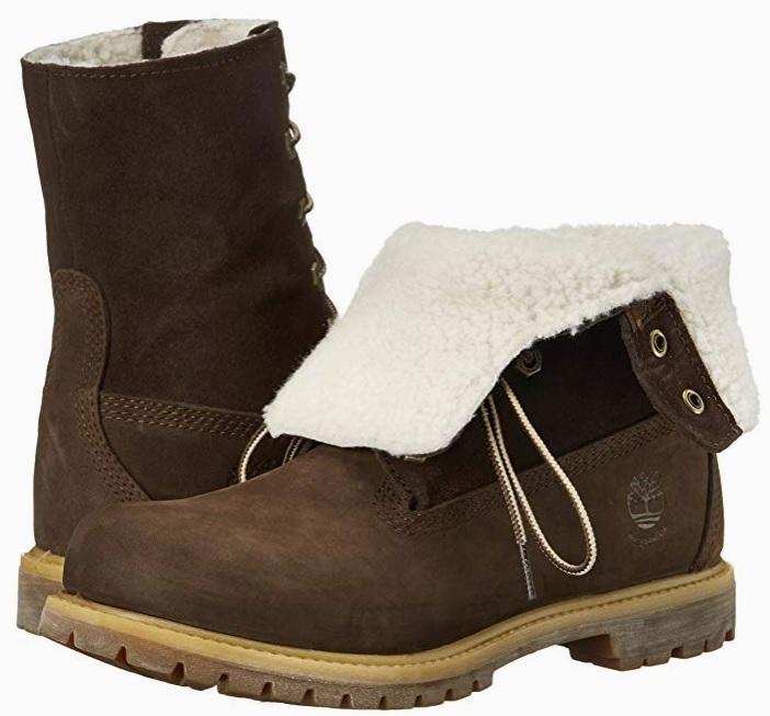 Timberland 羊毛 靴子 防水 反摺 雪靴