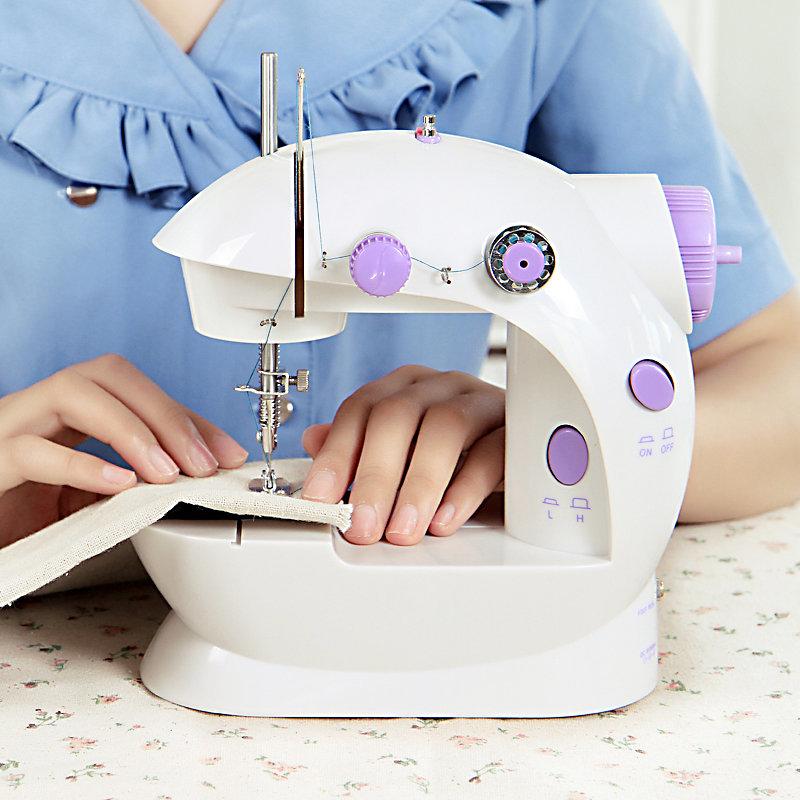 《SunMay 五月陽光》  雙線雙速 家用電動縫紉機 裁縫機 迷你縫紉機 迷你裁縫機 小型縫紉機   桌面縫紉機 