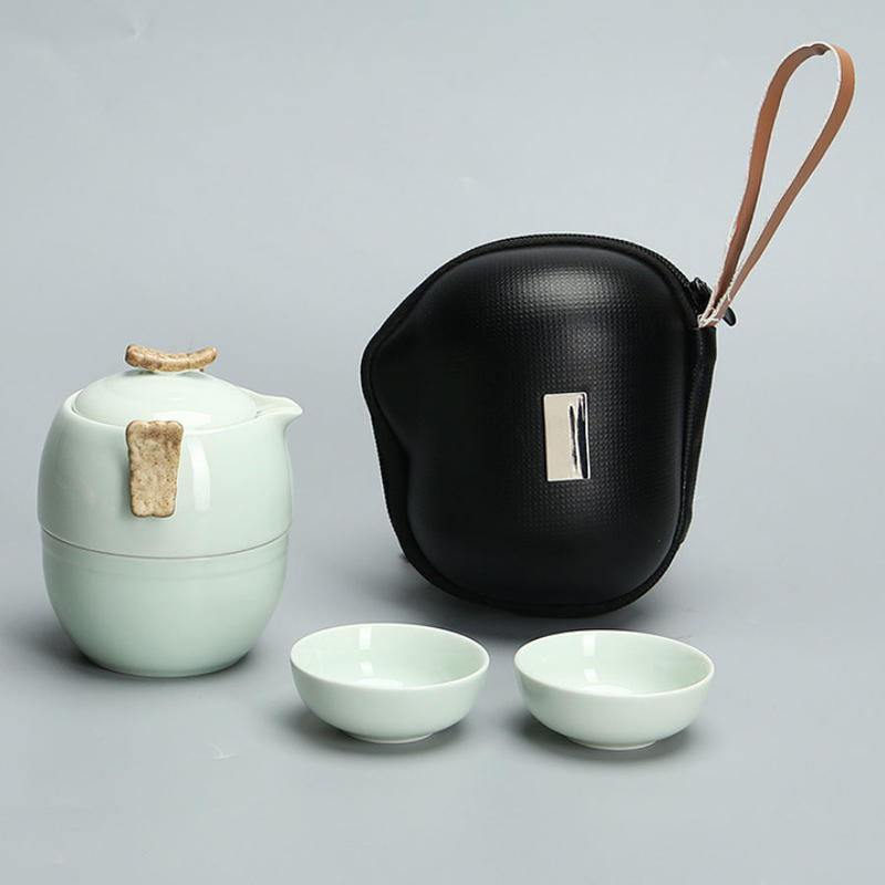 【現貨】旅行茶具組 快客杯 茶具 一壺三杯