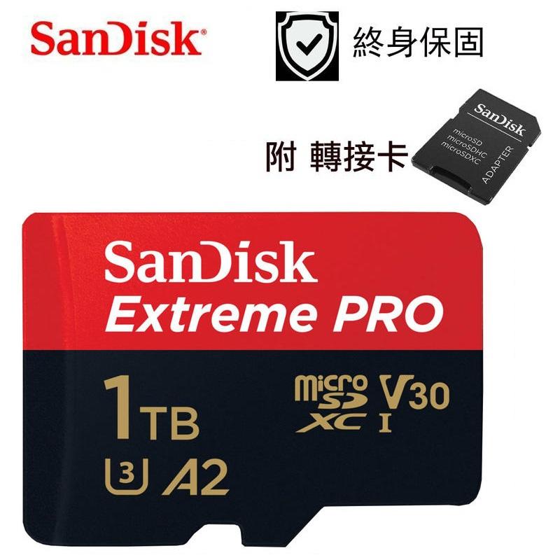 ~幸運小店~SANDISK EXTREME® PRO microSDXC™ UHS-I 1TB記憶卡
