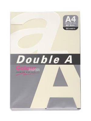 [職人の紙．工場販売] Double A 系列／三合一粉色專用紙／A4／80gsm／粉黃色／500張入(包)／含稅價 !