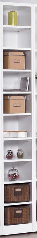【DH】商品貨號N874-4商品名稱《豪將》1X7尺白色開放書櫃(圖一)備有2X7尺/2.7X7尺。ˊ主要地區免運費