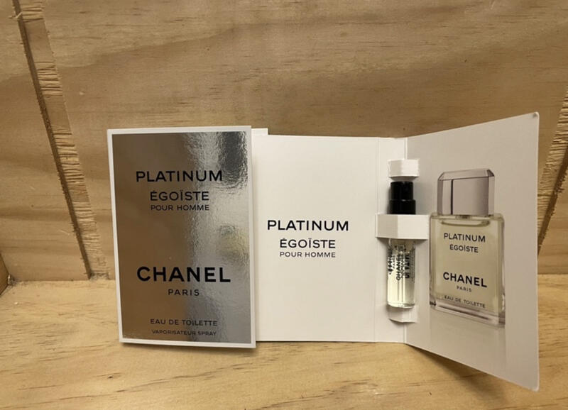 旭精品館】美國原裝CHANEL 香奈兒Platinum Egoiste 白金男性淡香水針管