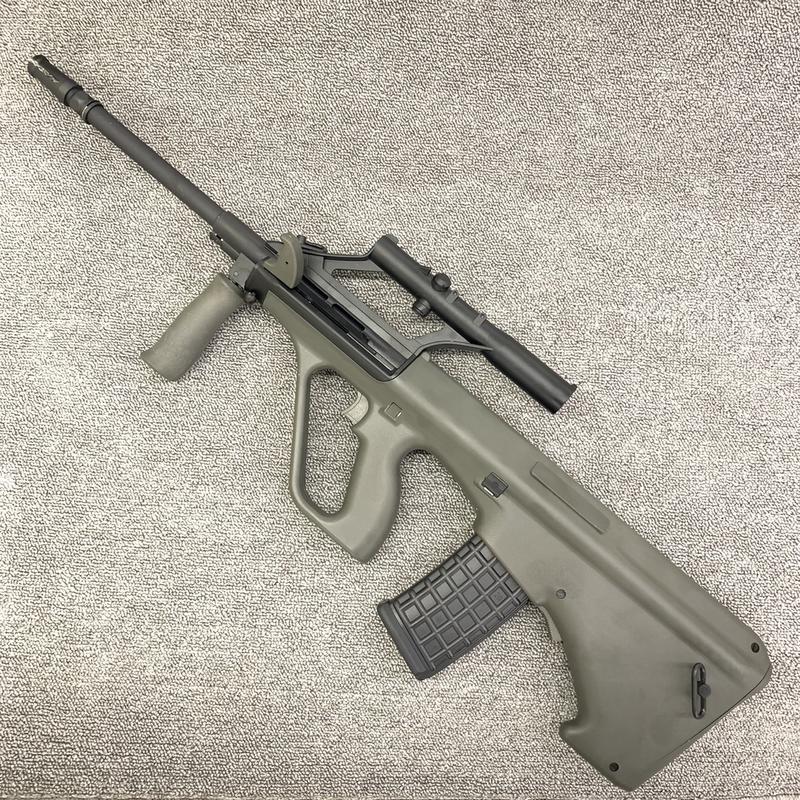 IDCF | GHK AUG A2 GBB 瓦斯槍 OD軍綠色 A1樣式 14吋槍管 SMG版 後座力 犢牛式16699