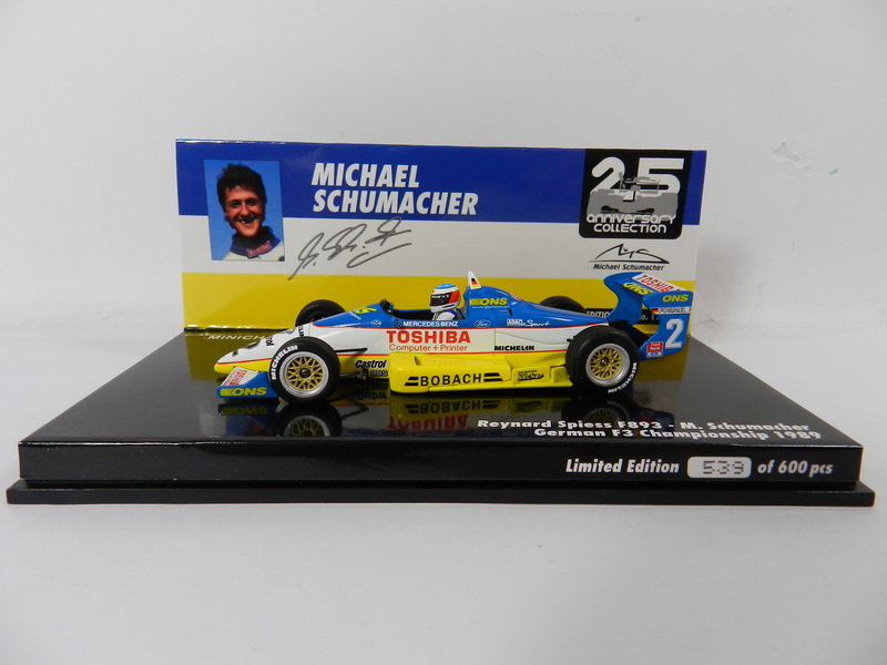 《烈馬驛站》1/43 F3 Reynard F839 Schumacher German F3 1989 (PMA)
