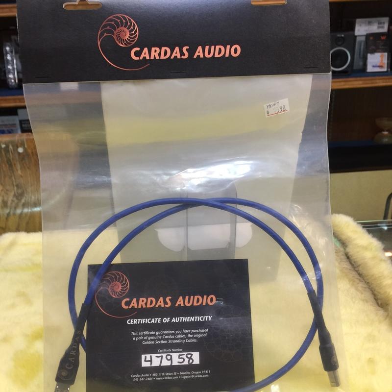 特價 視聽影訊 Cardas audio  高級音響線材 Clear USB 1m USB 轉AB頭 原價$8990