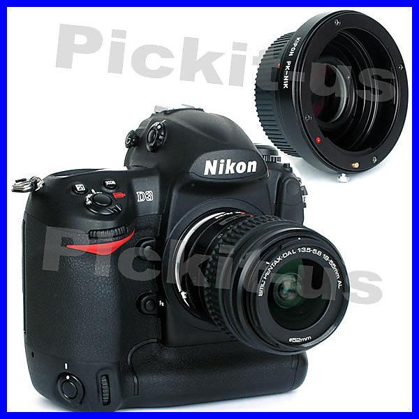 Kipon 多層校正鏡片無限遠對焦PENTAX PK鏡頭轉Nikon F單眼機身轉接環D750 D810 FM3A F6