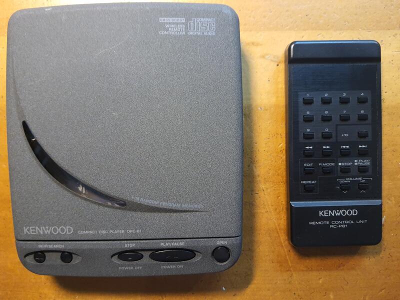 動作未確認】 KENWOOD DPC-7 ポータブル CDプレーヤー KENWOOD