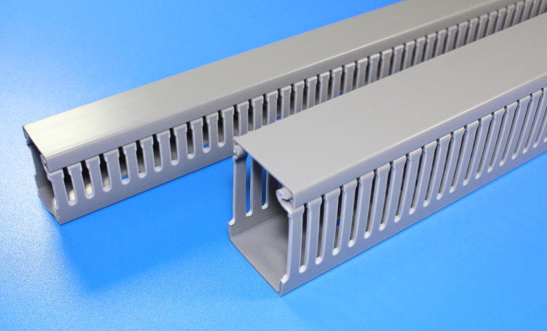 台灣製造 PVC 配線槽 絕緣配線槽  密閉線槽 VDC slot duct