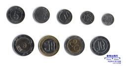 【超值硬幣】阿爾及利亞1/4-100Dinar硬幣九枚一組，...