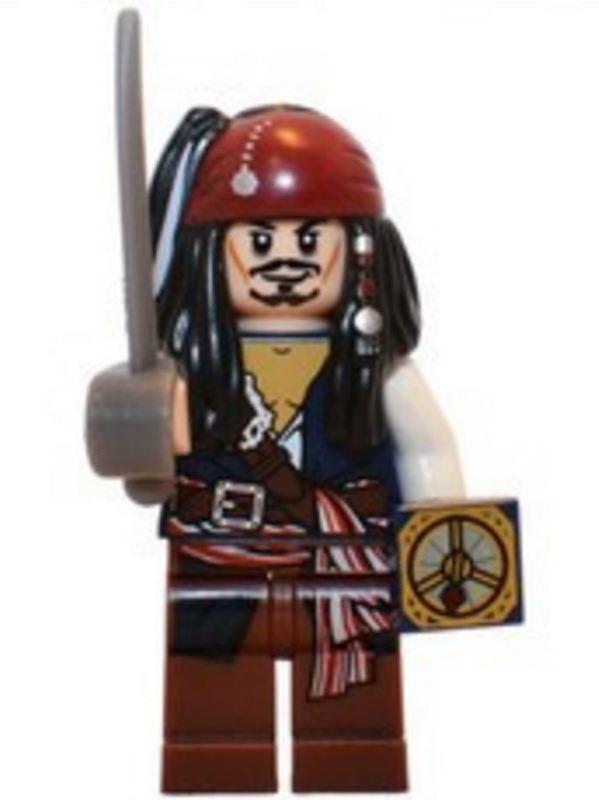 LEGO 4184 神鬼奇航 傑克船長，附長刀！