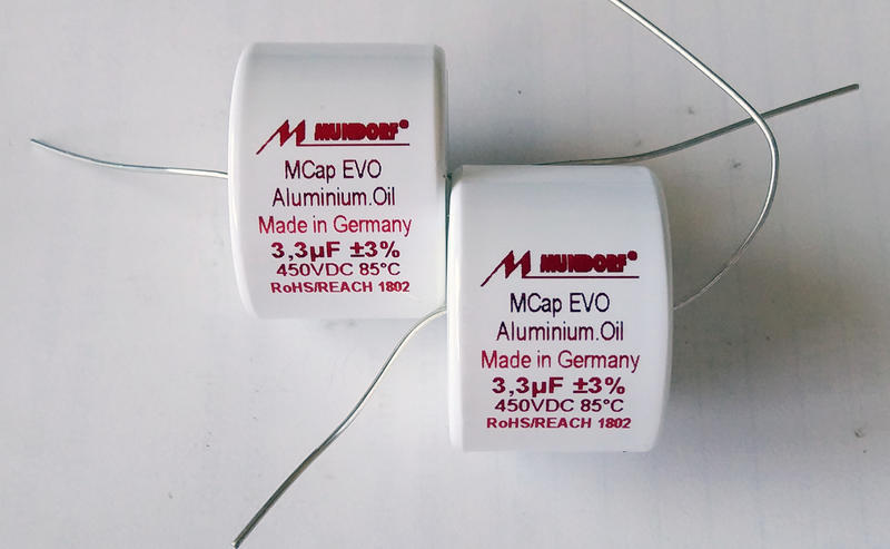 Mundorf MCap EVO Aluminium Oil 3,3uF 450V