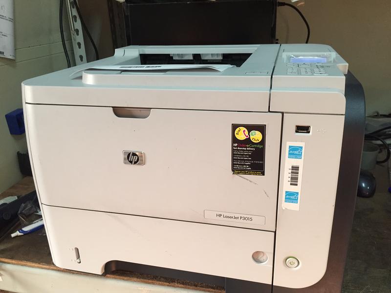 HP LaserJet  P3015 P3015DN 黑白雷射印表機(整新機) CE255A CE255X