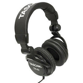 志達電子 TH-02 贈收納袋 TASCAM TH-02 監聽式折疊耳罩式耳機 富銘公司貨
