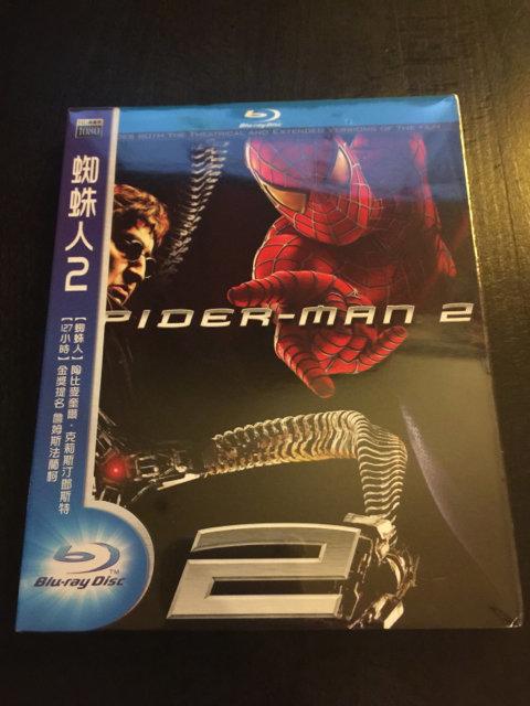 (全新未拆封)蜘蛛人2 Spider Man 2 藍光BD(得利公司貨)限量特價