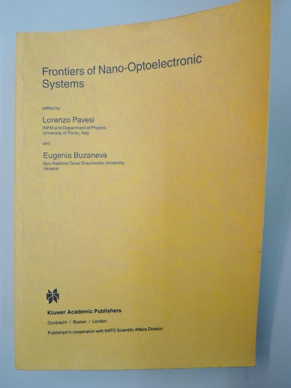 [阿維的書店B62] Frontiers of Nano - Optoelectronic systems 