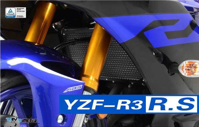 【R.S MOTO】YAMAHA YZF-R3 YZFR3 15-19 LITE款 水冷護網 DMV