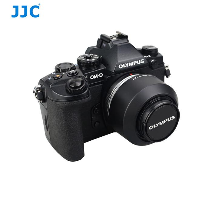 JJC Olympus M4/3 LH-40B M.Zuiko Digital 45mm f/1.8 遮光罩 可反扣