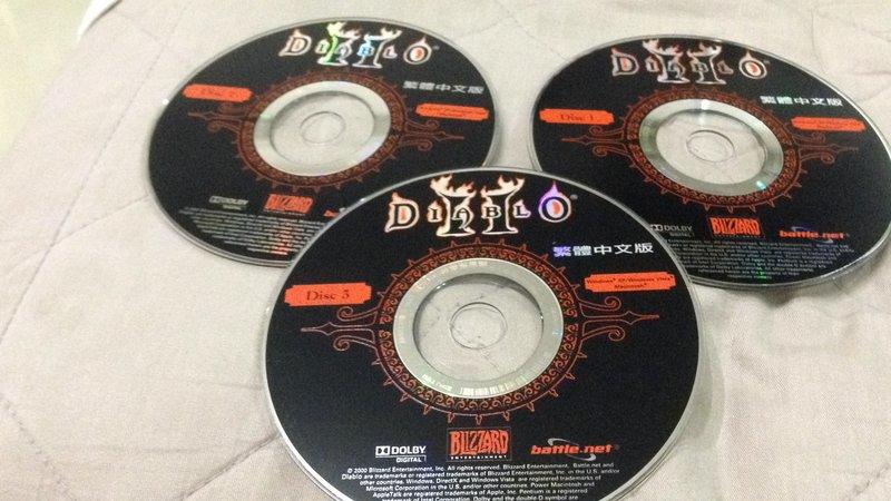 暗黑破壞神 2(Diablo II ) PC GAME 中文版 二手 PC 單機電腦遊戲